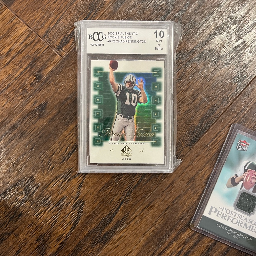 Rookie Fusion Football Card